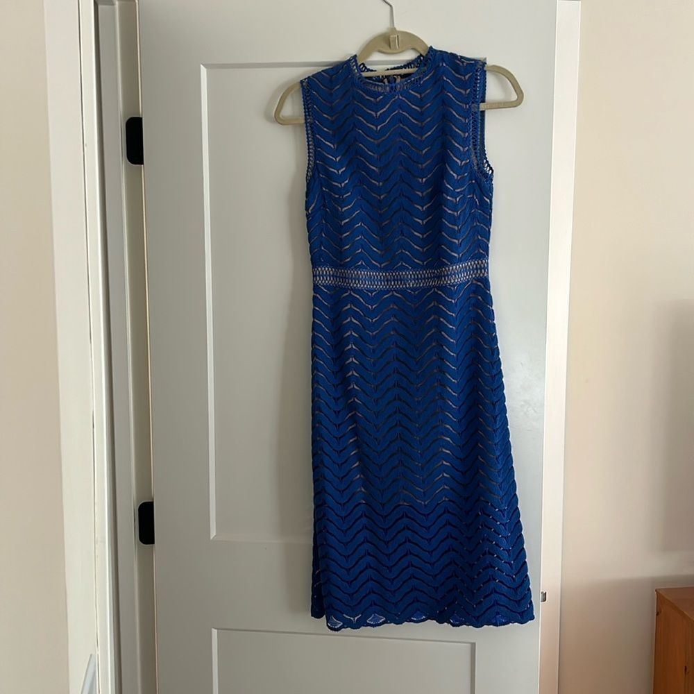 Blue dress
